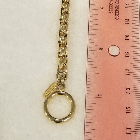 Jones New York Gold Bracelet 7.5" Long - Picture 3 of 3